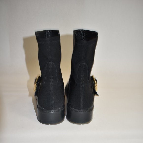 Stuart Weitzman City Buckle Bootie Black 5050 Size 7 - Picture 7 of 10